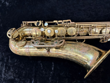 Photo Original Lacquer American Engraved Selmer Mark VI Tenor Saxophone - Serial # 232073